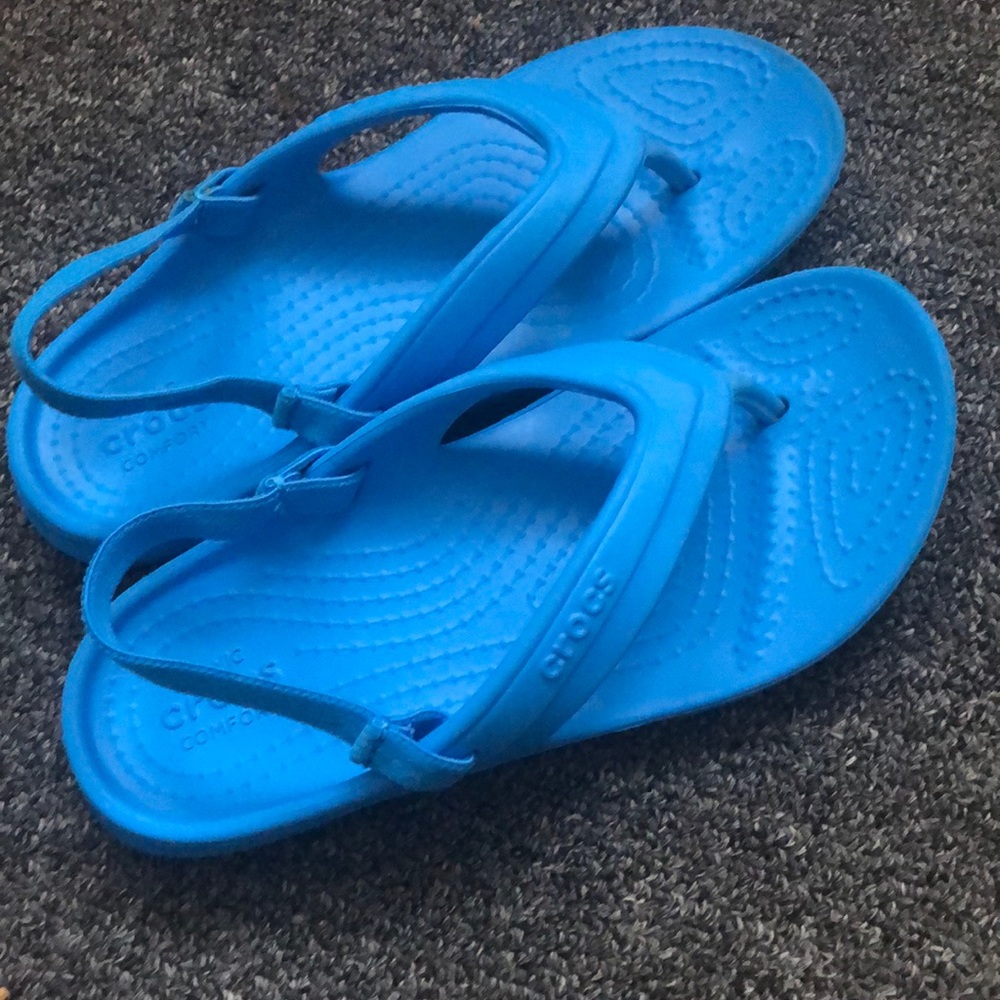 Croc sandals
